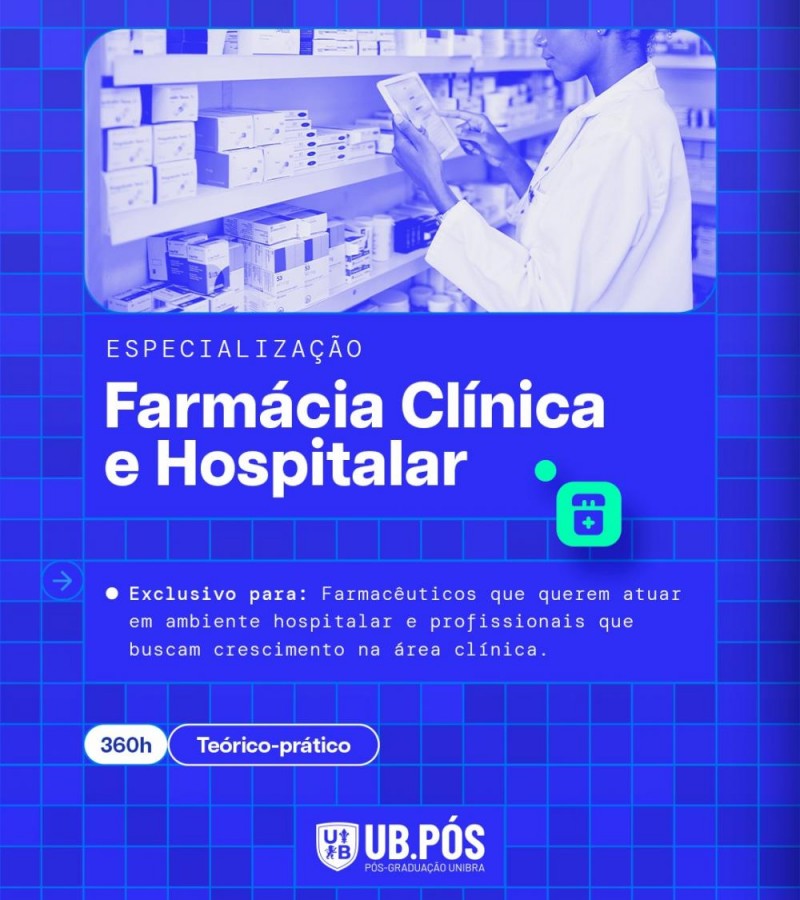 Farmácia Clínica e Hospitalar